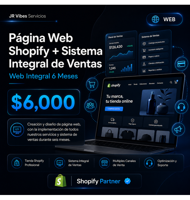 JR Vibes Sistema Integral - Implementación + Crecimiento 6 Meses
