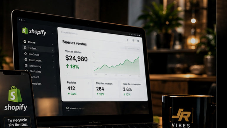 JR Vibes implementación Shopify