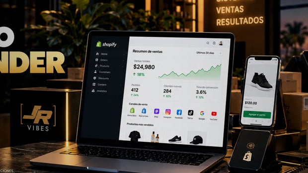 JR Vibes estrategia y sistemas de ventas