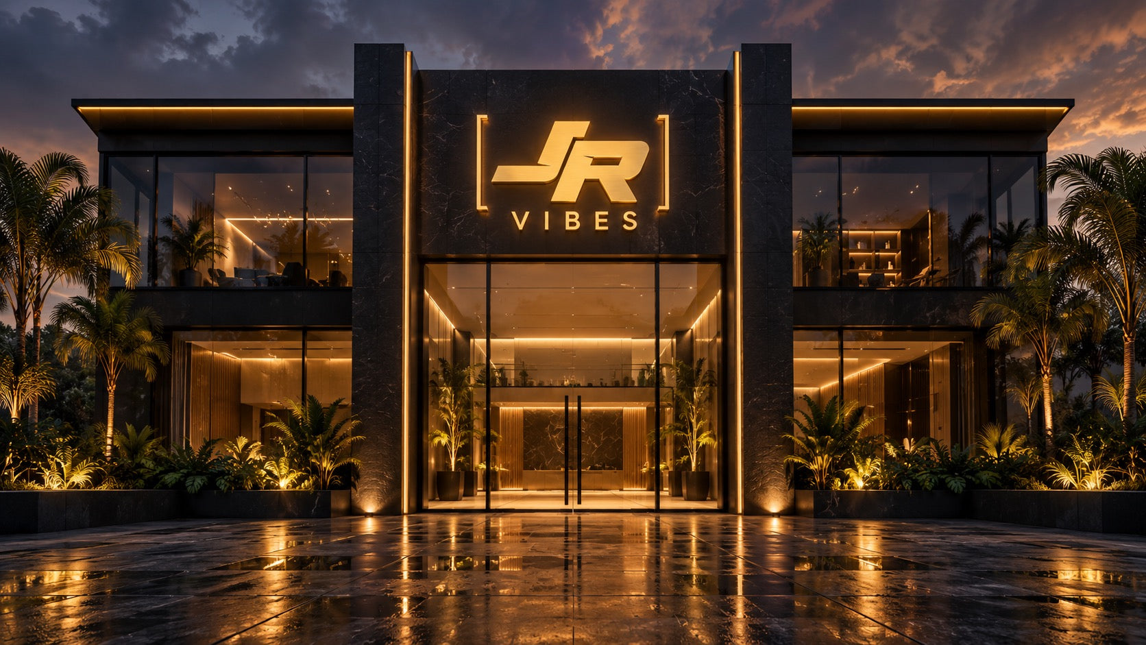 Conceptual JR Vibes entrance scene